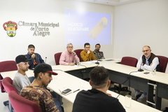 Reunião sobre demandas de melhorias na pista de skate da Praça México - México Skatepark.