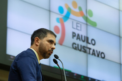 Secretário municipal de Cultura e Economia Criativa, Henry Ventura
