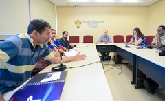 Vereadores reuniram representantes da Fasc, de escola e da segurança
