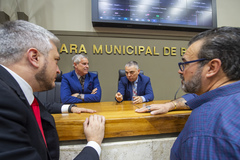 Movimentação de plenário.