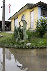 Visita à Cooperativa Habitacional da Figueira - Rua 7005, 50 - Restinga - alagamentos na região.