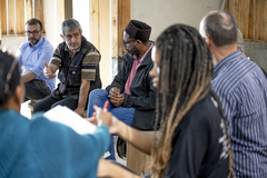 Visita à Cooperativa Habitacional da Figueira - Rua 7005, 50 - Restinga - alagamentos na região.