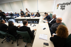 A Comissão de Educação, Cultura, Esporte e Juventude (CECE) da Câmara Municipal de Porto Alegre recebeu representantes da SMED e de entidades da área da educação para debater o programa “Incluir+POA”.