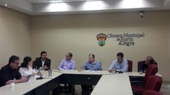 Reunião da Comissão de Urbanização, Transportes e Habitação no dia 04 de abril de 2017.