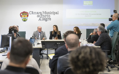 Reunião de Comissão - 28ª Reunião Ordinária CEFOR - Audiência Pública LDO 2024 ; Secretário Cezar Schirmer – SMPAE.