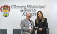 Reunião de Comissão - 28ª Reunião Ordinária CEFOR - Audiência Pública LDO 2024 ; Secretário Cezar Schirmer – SMPAE.