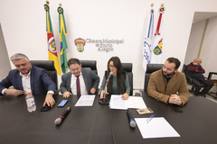 Presidente Hamilton Sossmeier Participa do Ato de Instalação da Comissão Especial de Apostas Eletrônicas