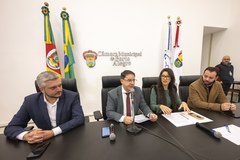 Presidente Hamilton Sossmeier Participa do Ato de Instalação da Comissão Especial de Apostas Eletrônicas
