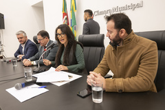 Presidente Hamilton Sossmeier Participa do Ato de Instalação da Comissão Especial de Apostas Eletrônicas