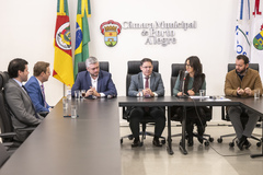 Presidente Hamilton Sossmeier Participa do Ato de Instalação da Comissão Especial de Apostas Eletrônicas