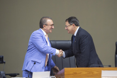 Sessão Solene de Outorga do Título de Cidadão de Porto Alegre ao Desembargador Federal Rogerio Favreto