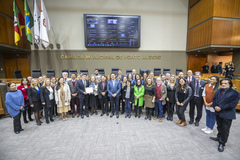 Homenagem ao curso centenário da Ufrgs foi realizada na tarde desta segunda-feira