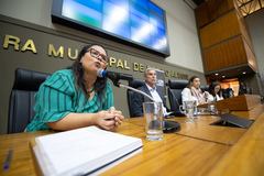 Oitiva da testemunha Mabel Vieira aconteceu no Plenário Otávio Rocha