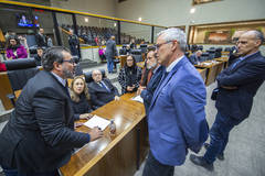 Movimentação de plenário