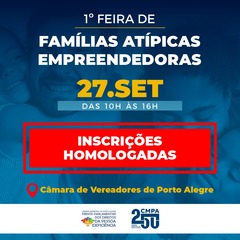 A feira ocorrerá no dia 27 de setembro, na Galeria Clébio Sória, do Palácio Aloísio Filho