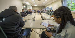 Reunião de Comissão - 32ª Reunião Ordinária da CUTHAB - Situação do saneamento e dos constantes alagamentos no Bairro Ponta Grossa.