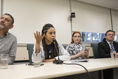 Reunião de hoje foi sugerida pela vereadora Karen Santos 