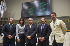 A bancada do PMDB na Câmara Municipal de Porto Alegre