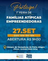Feira será realizada na próxima quarta-feira, dia 27 de setembro