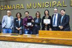 Homenagem ao Matinal Jornalismo, de autoria do vereador Roberto Robaina (PSOL)