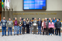 Homenagem aos 35 anos da Associação Sul-Rio-Grandense de Engenharia de Segurança do Trabalho
