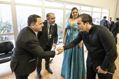 Concerto da OSPA em homenagem aos 250 anos da Câmara Municipal de Porto Alegre. Presidente Hamilton Sossmeier com Maestro José Soares e Solista Soprano Deborah Bulgarelli.