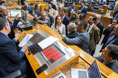 Movimentação de plenário, votação da Lei de diretrizes orçamentárias - LDO.