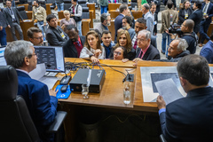 Movimentação de plenário, votação da Lei de diretrizes orçamentárias - LDO.