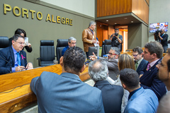 Movimentação de plenário, votação da Lei de diretrizes orçamentárias - LDO.