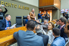 Movimentação de plenário, votação da Lei de diretrizes orçamentárias - LDO.