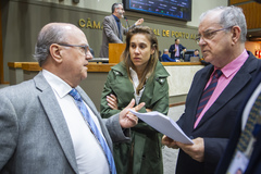 Movimentação de plenário, votação da Lei de diretrizes orçamentárias - LDO.