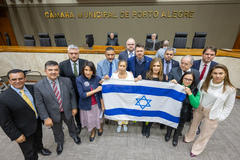 Vereadores aprovaram moção de solidariedade ao Estado de Israel 