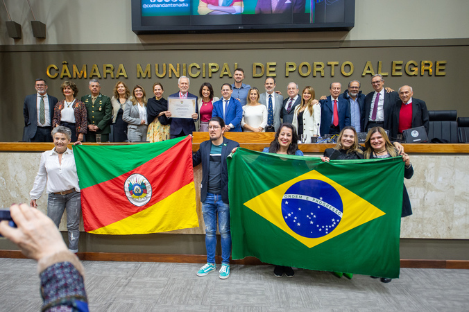 Outorga do Título de Cidadão de Porto Alegre ao sr. Alexandre Garcia
