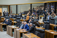 Movimentação de Plenário.