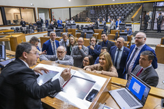 Movimentação de plenário