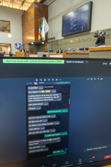 Movimentação de plenário