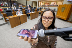Movimentação de plenário