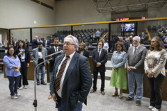 A posse ocorreu após resolução da Mesa Diretora que cumpre a decisão judicial do TRE-RS
