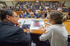 Movimentação de plenário