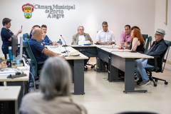 Reunião de Comissão - 40ª Reunião Ordinária da CUTHAB para discutir  o direito ao caminhar seguro nas calçadas da cidade.