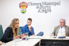 Reunião de Comissão - 40ª Reunião Ordinária da CUTHAB para discutir  o direito ao caminhar seguro nas calçadas da cidade.