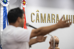 Reunião de Comissão - Pauta: Recicladores, Carrinheiros e Catadores. Licença para trabalhar. Unidade de triagem do Bairro Humaitá.
