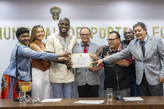 Outorga do Diploma de Honra ao Mérito ao senhor Samory Uiki Bandeira Fraga