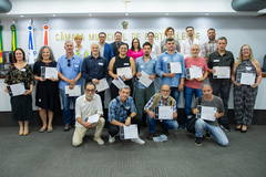 Lançamento da exposição e do catálogo do XVII Concurso Fotográfico Sioma Breitman, com premiação dos fotógrafos e fotógrafas