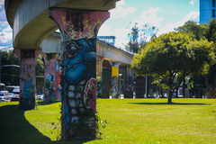 Praça Júlio Mesquita, junto à Usina do Gasômetro