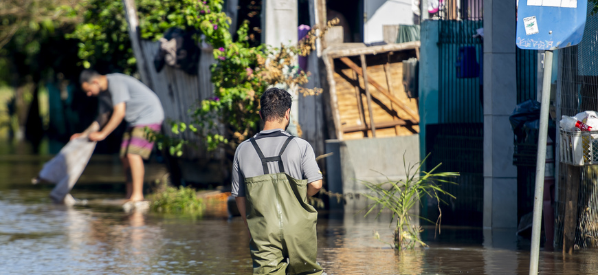 A modalidade Reconstrução foi criada para atender parcialmente a demanda habitacional decorrente do estado de calamidade pública causado pela enchente