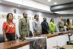 Sessão Solene em homenagem à Semana da Consciência Negra e da Ação Antirracismo na Câmara Municipal de Porto Alegre