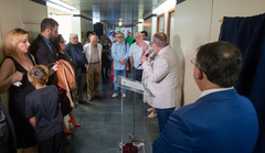 Presidente Hamilton Sossmeier participa de Ato de Descerramento do quadro da fotografia do Dr. Luiz Goulart Filho na Sala da Comissão de Defesa do Consumidor e Direitos Humanos (CEDECONDH).