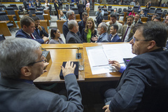 Movimentação de plenário
