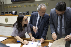 Movimentação de Plenário.